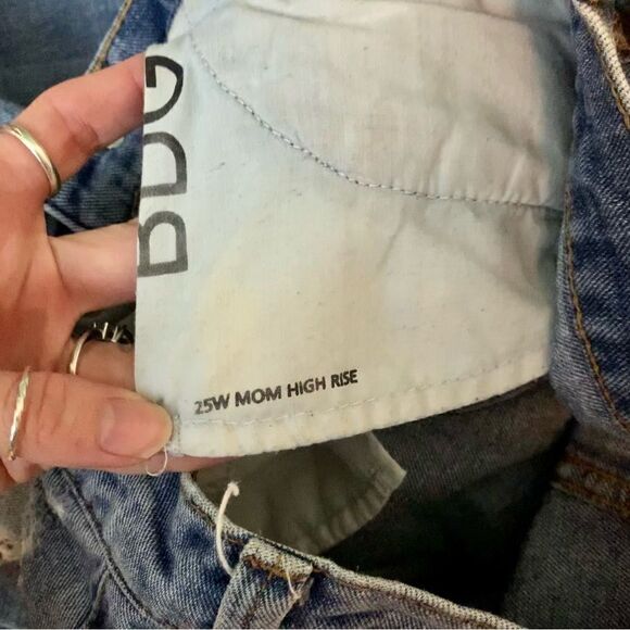 BDG Urban Outfitters Mom High Rise Jeans 25 - Picture 7 of 7